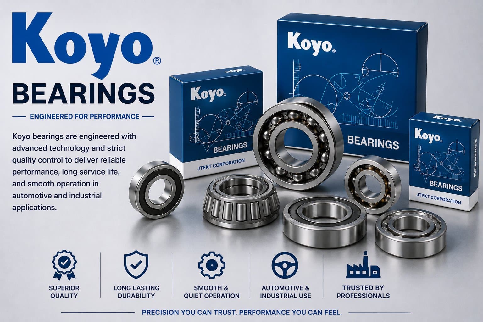 Premium KOYO Bearings